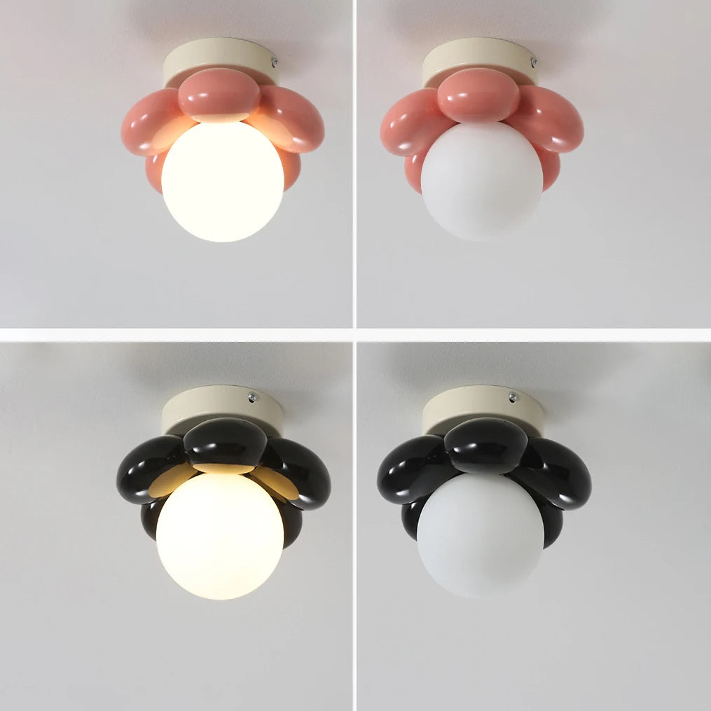 plafonnier nordique éclairage LED pour espace intérieur et extérieur - vue 4 sur 10
