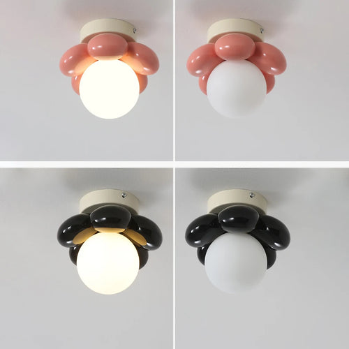 plafonnier nordique éclairage LED pour espace intérieur et extérieur - vue 5 sur 10