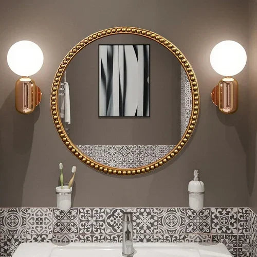 miroirs décoratifs muraux ovales en macramé nordique pour décoration - vue 12 sur 13