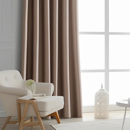 Rideau uni moderne pour salon et chambre fenetre - vue 5 sur 10