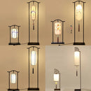 lampadaire chinois pour salon canapé lampe verticale créative rouge palais lampe décorative chambre étude Antique lampadaire