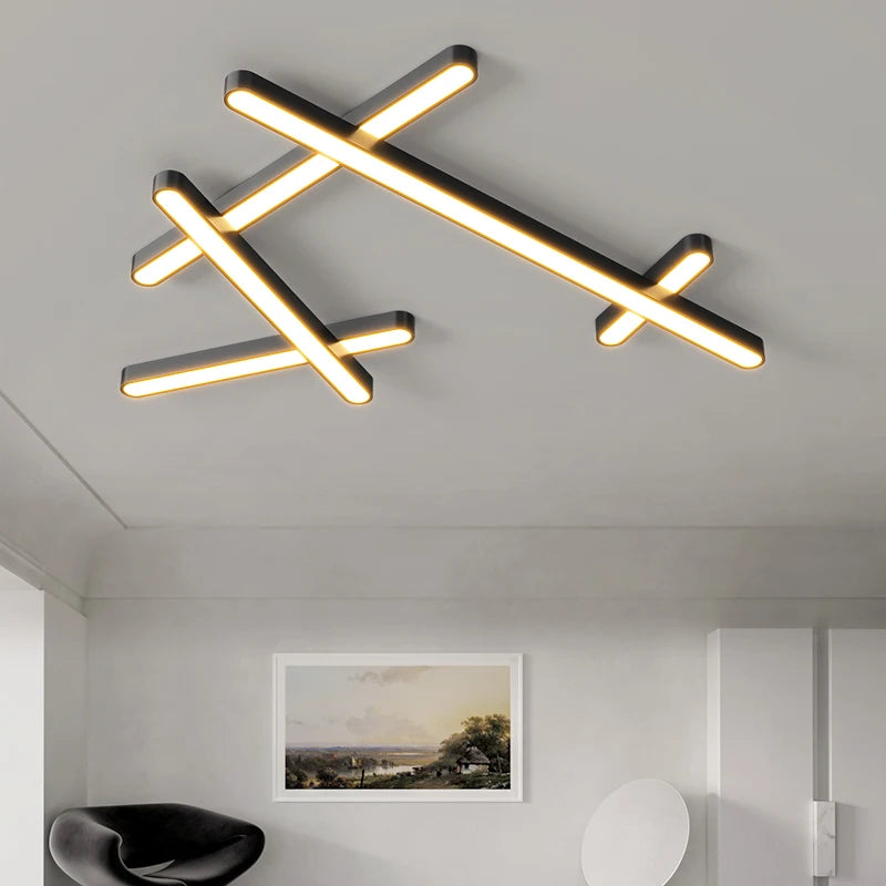 plafonnier led design moderne luminaire décoratif d'intérieur éclairage led