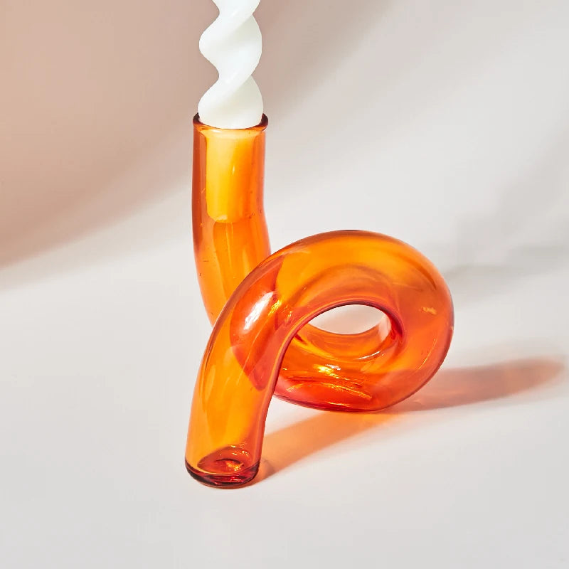 vases en verre bougeoirs décoratifs pour mariage et événements - vue 12 sur 14