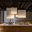 Suspension en tissu tricoté au design minimaliste moderne