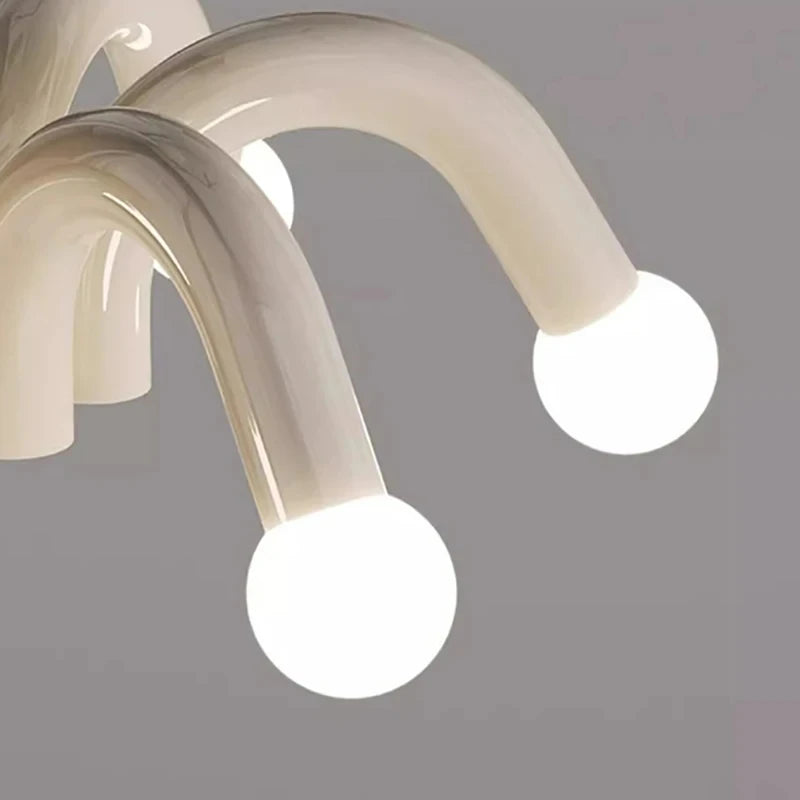 lustre métal art déco 	 disponible
