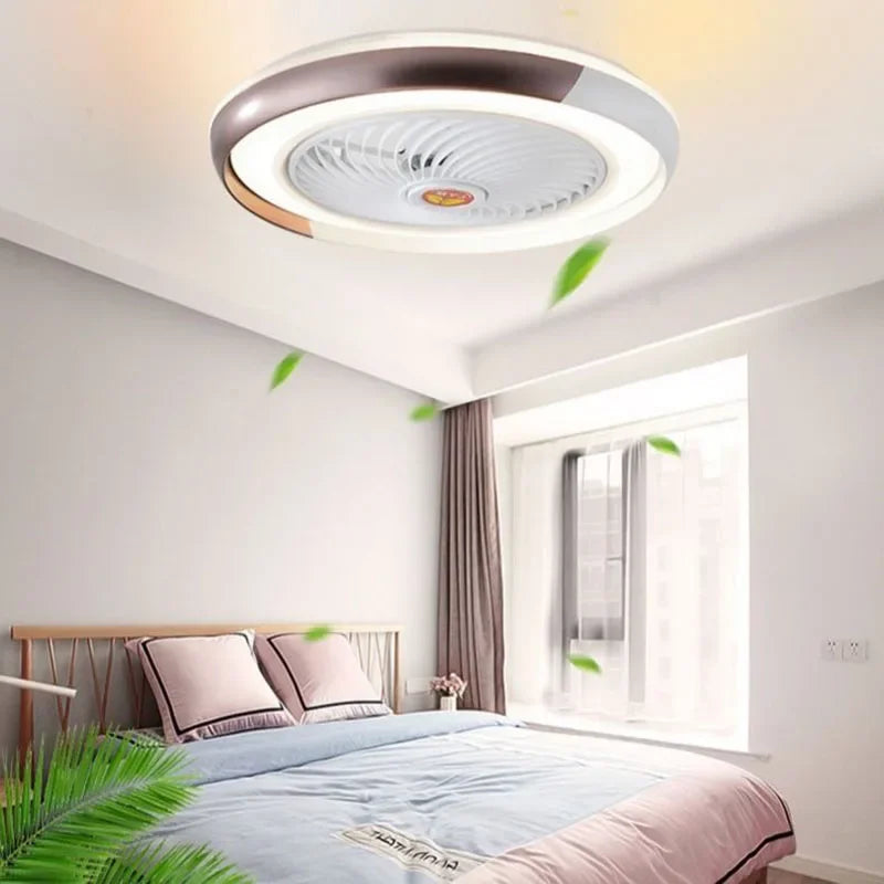 ventilateur de plafond intelligent bluetooth avec lumière télécommande - vue 6 sur 16