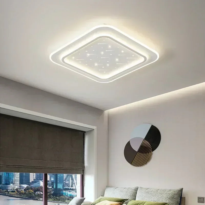 plafonnier moderne à leds pour décoration intérieure élégante - vue 3 sur 11