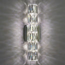 Applique murale moderne et luxueuse en cristal