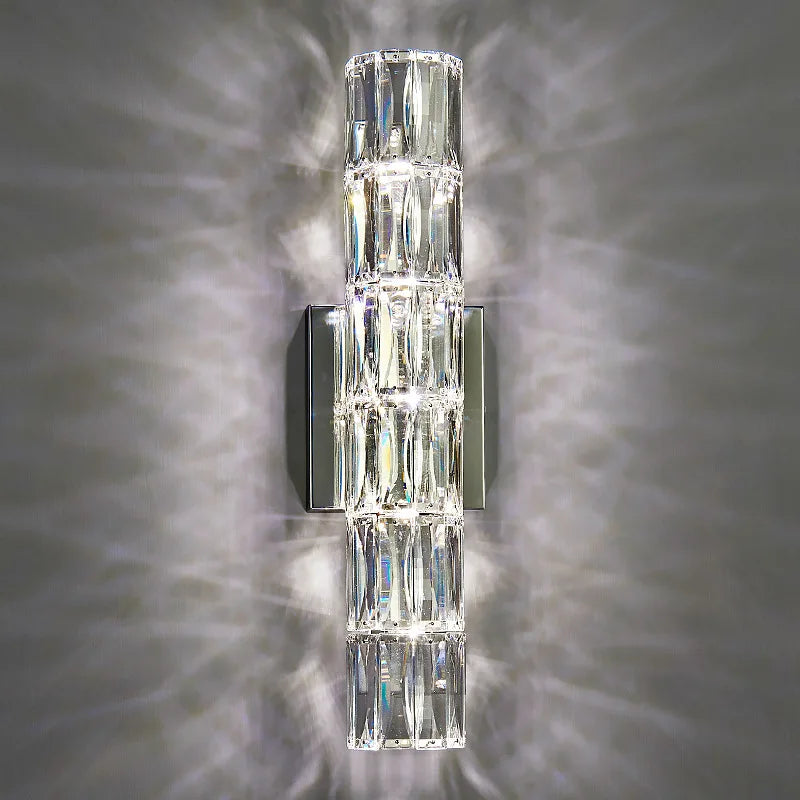 Applique murale moderne et luxueuse en cristal - vue 4 sur 11