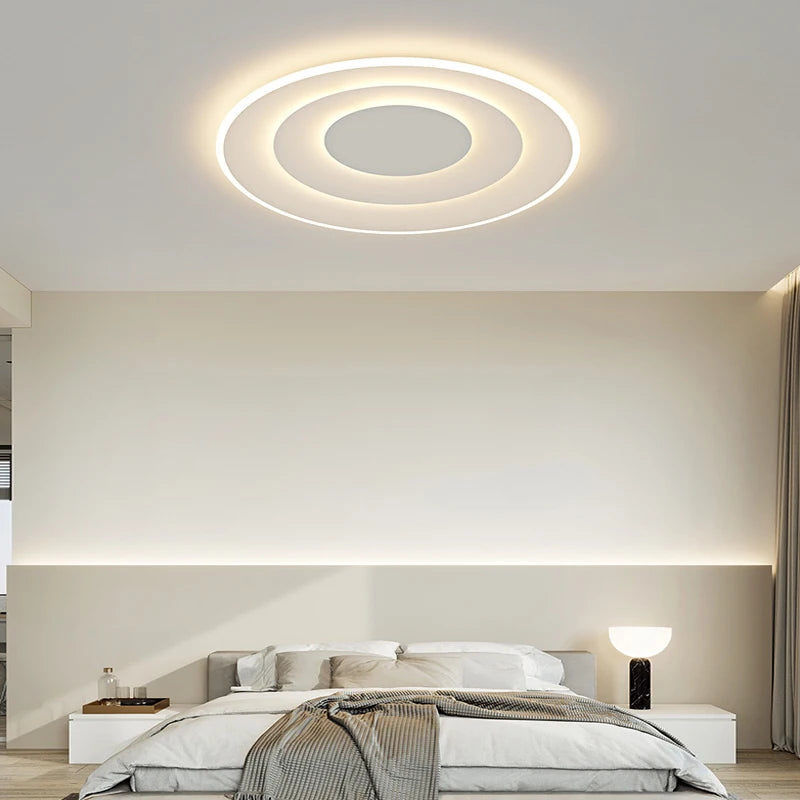 Plafonniers LED modernes salon salle à manger éclairage décor Lustre plafond Lustre lampe intérieure chambre cuisine luminaires - vue 7 sur 13