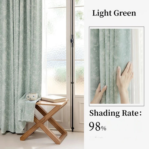 Rideau chenille occultant insonorisant epais sur mesure moderne