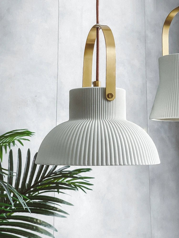 lampe en céramique style japonais pour restaurant et bar - vue 5 sur 14