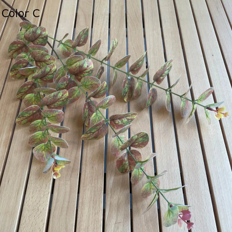 branche de plante artificielle en eucalyptus pour décoration intérieure et jardin - vue 11 sur 13