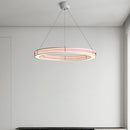 lustre art déco 	 style avec anneau et fil réglable