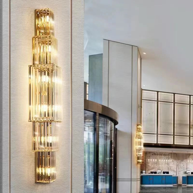 applique murale moderne en cristal pour un éclairage luxueux - vue 3 sur 15