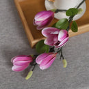 fleurs artificielles magnolias pour décoration florale extérieure