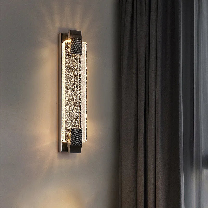 applique luxe moderne or noir 110-220v décoration éclairage intérieur - vue 3 sur 16