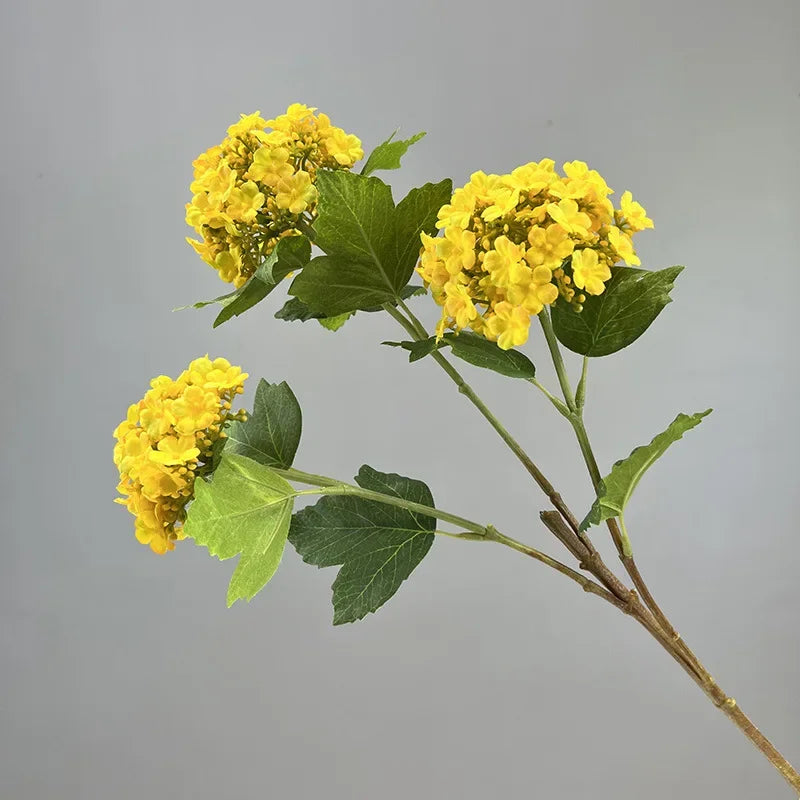 boule de neige florale en soie décoration mariage fausses fleurs hortensia - vue 13 sur 13