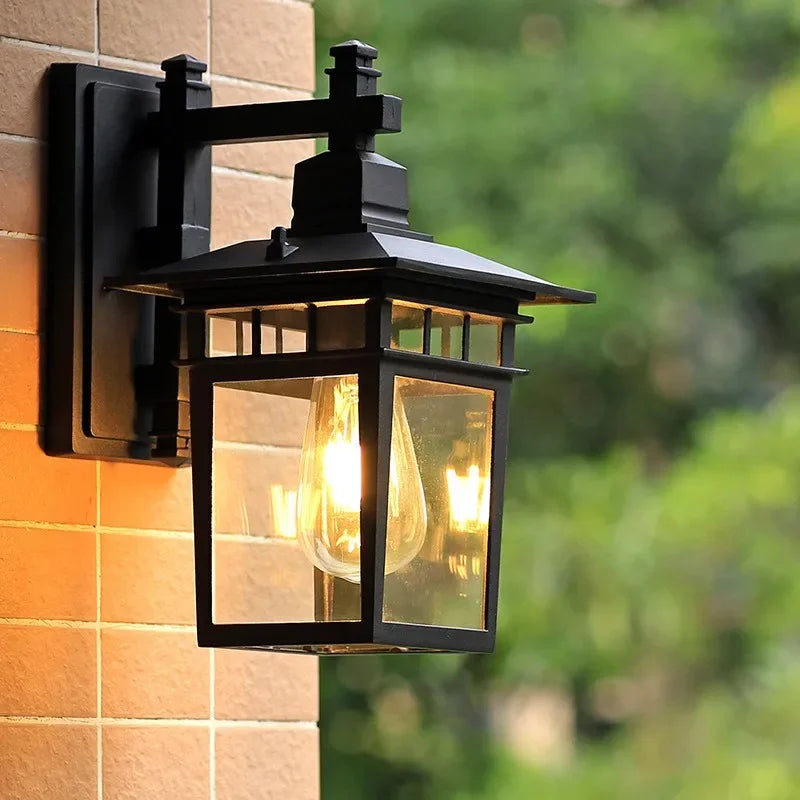 applique murale style européen jardin villa antique rural - vue 5 sur 8