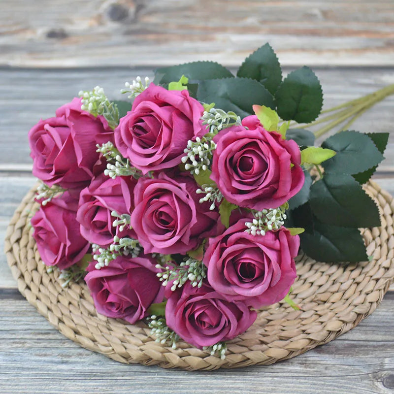 bouquet de pivoines artificielles pour décoration élégante et moderne - vue 13 sur 13