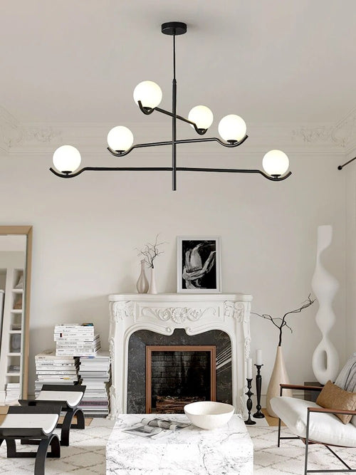 Lustre minimaliste pour salle à manger