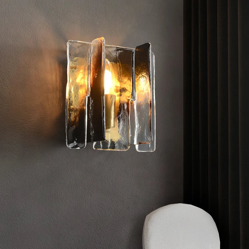applique murale moderne en laiton style nordique idéale pour intérieur