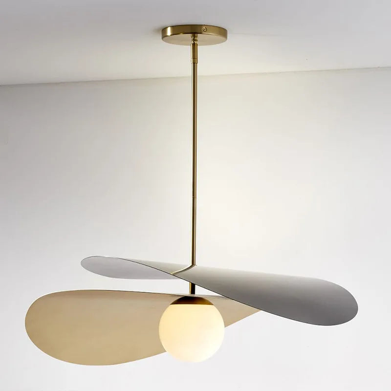 suspension nordique créative en fer décorative de luxe