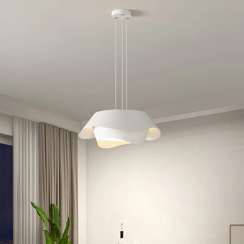 lampe led suspendue design moderne avec fil réglable
