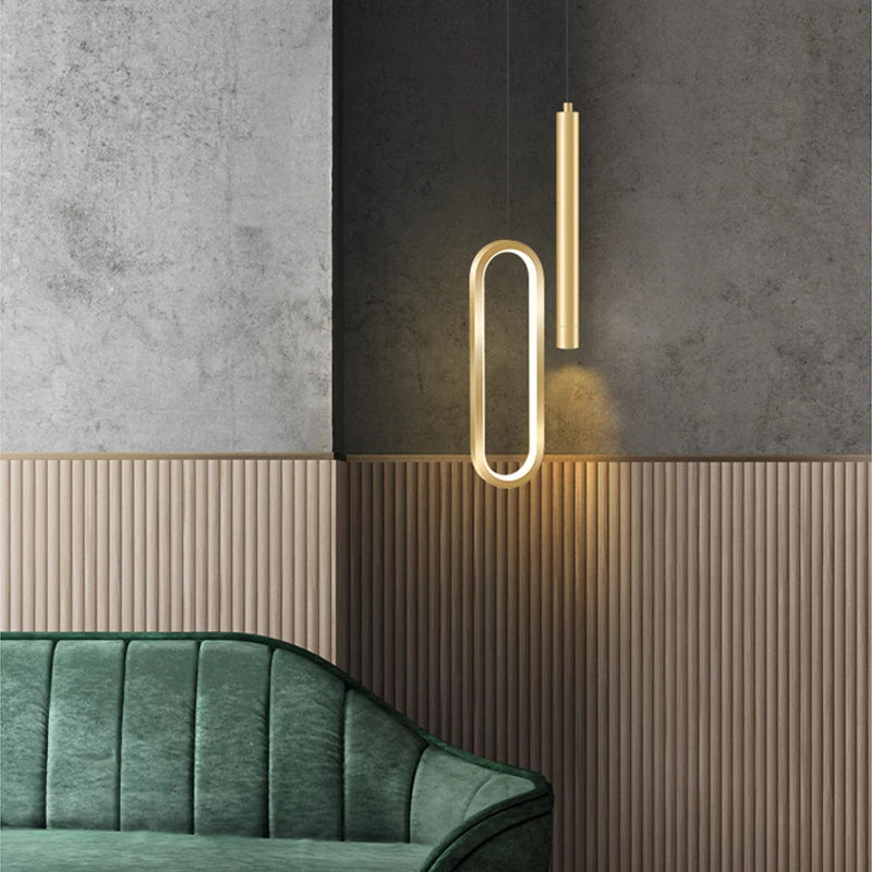 Suspension LED au design nordique moderne décorative - vue 6 sur 9