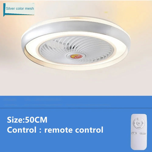 ventilateur de plafond intelligent bluetooth avec lumière télécommande - vue 9 sur 16