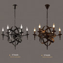 Lustre style Loft américain en métal rétro rustique