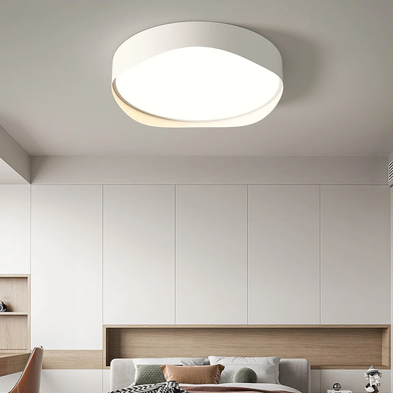plafonnier led moderne minimaliste économie d'énergie protection des yeux - vue 6 sur 11