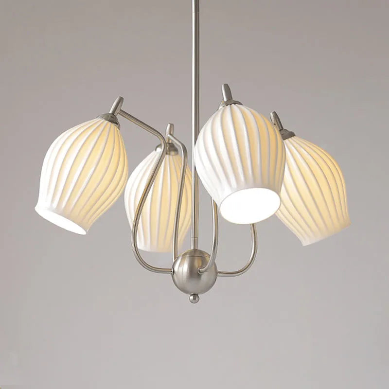 lustre bauhaus français en céramique pour intérieur élégant