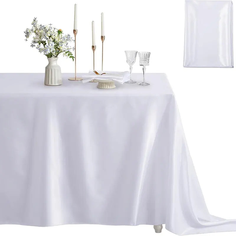 Nappe satin douce et soyeuse pour table fete