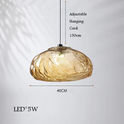 lustre en verre design nuage pour un intérieur créatif - vue 11 sur 21