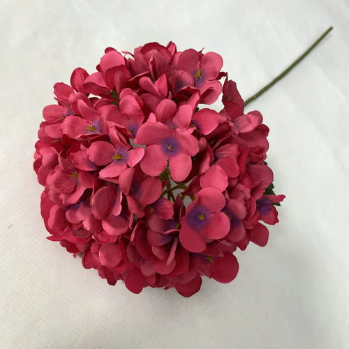bouquet d'hortensias artificiels en soie pour décoration d'événements - vue 20 sur 19