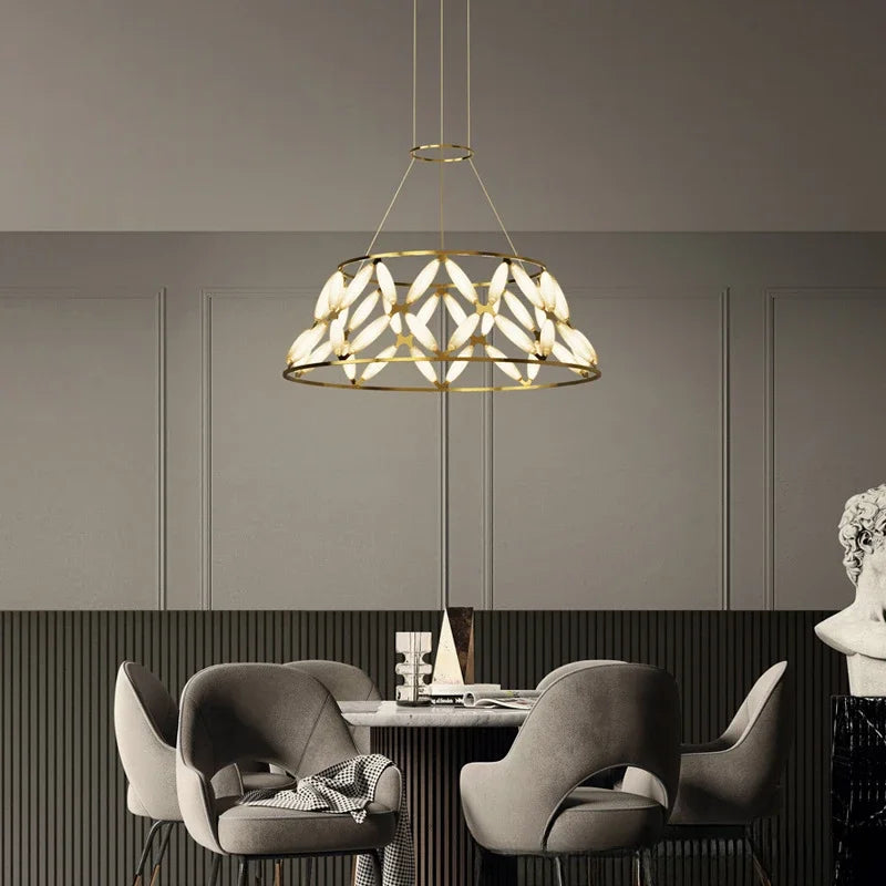 lustre nordique moderne lampe led créative pour décoration intérieure - vue 4 sur 13