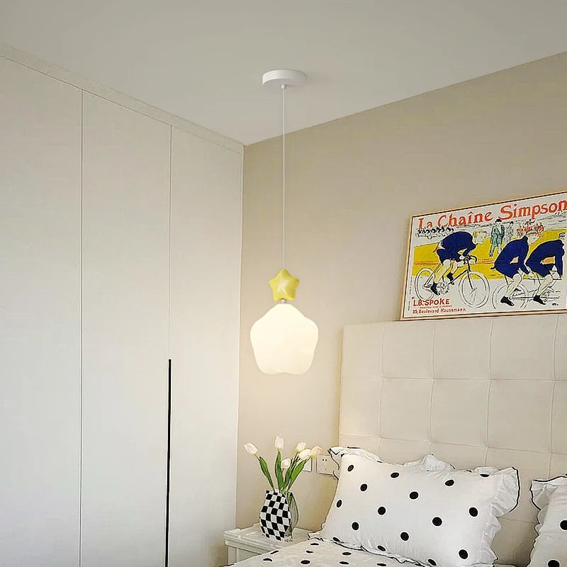 suspension modernes nuage lune étoile pour enfant - vue 4 sur 12