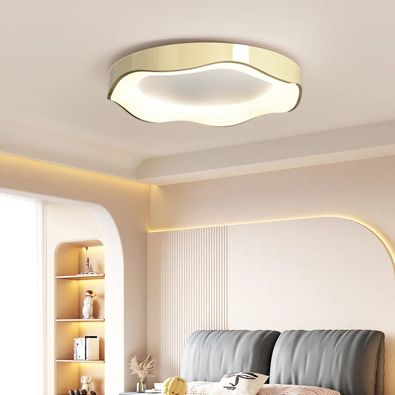 Plafonnier rond design moderne à leds pour décoration intérieure créative - vue 3 sur 9