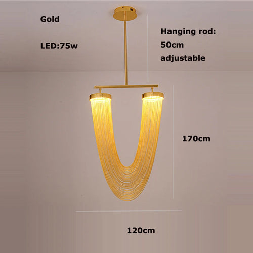 lustre vintage à led éclairage tendance pour intérieur