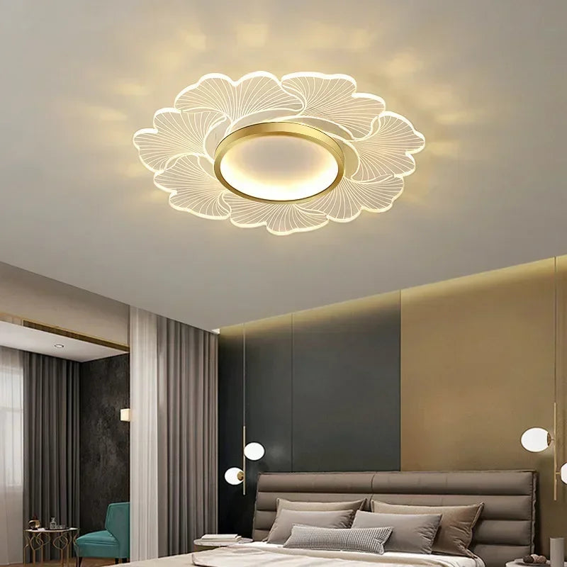 lustre moderne à leds pour décoration intérieure - vue 3 sur 12
