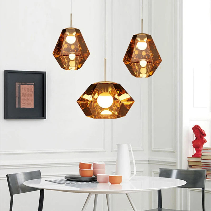 lustre nordique moderne pour bar restaurant café créatif - vue 6 sur 14