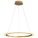 Lustre anneau LED salon minimaliste
