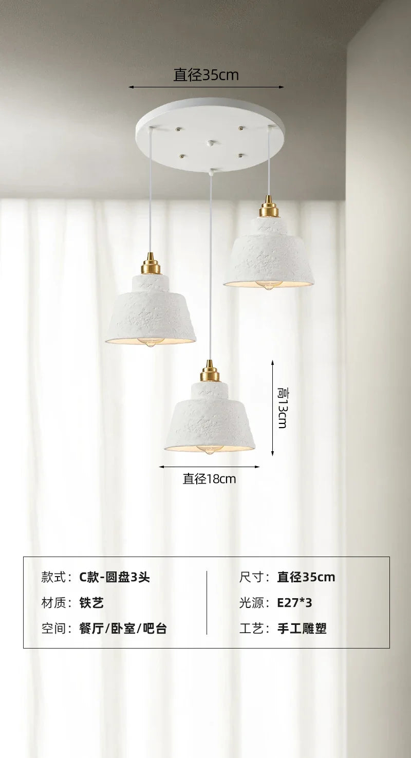 suspension artisanale wabi-sabi pour ambiance japonaise moderne - vue 15 sur 16