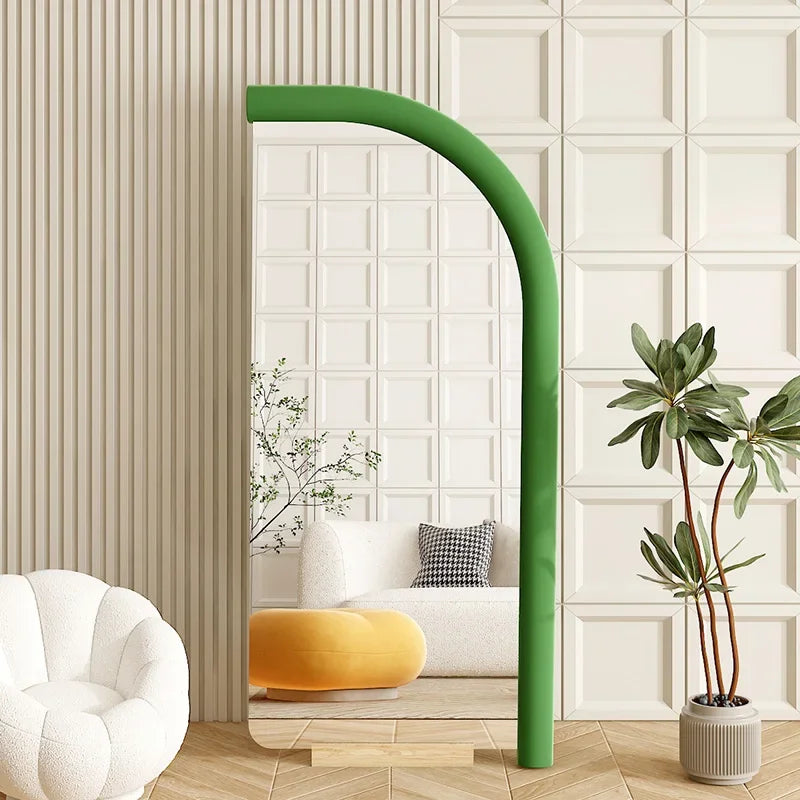 miroir mural design asymétrique luxe pour décoration intérieure - vue 4 sur 10