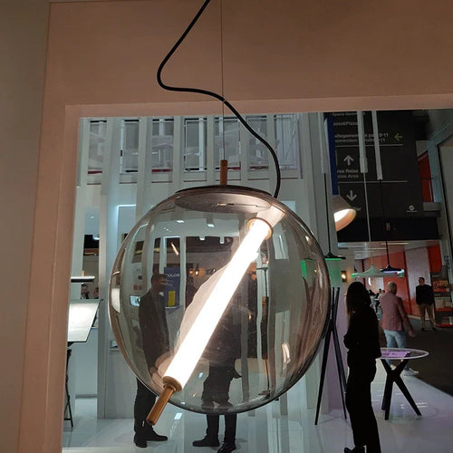 lampe de table créative en verre nordique pour enfants - vue 2 sur 9