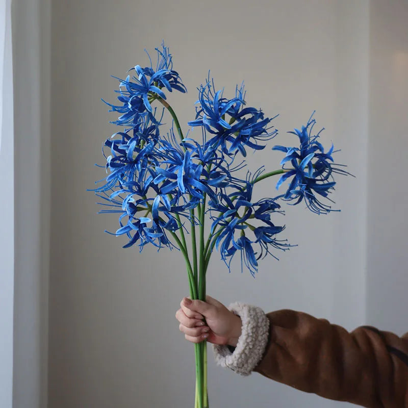 branche de fleur artificielle higanbana décoration florale pour mariage - vue 6 sur 10