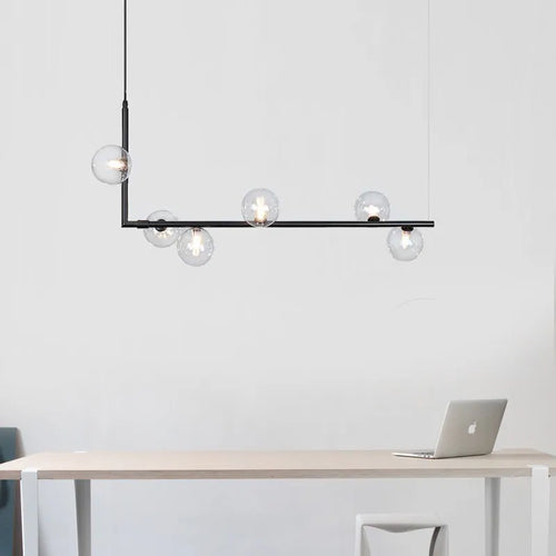 lustre linéaire moderne pour décoration intérieure et table