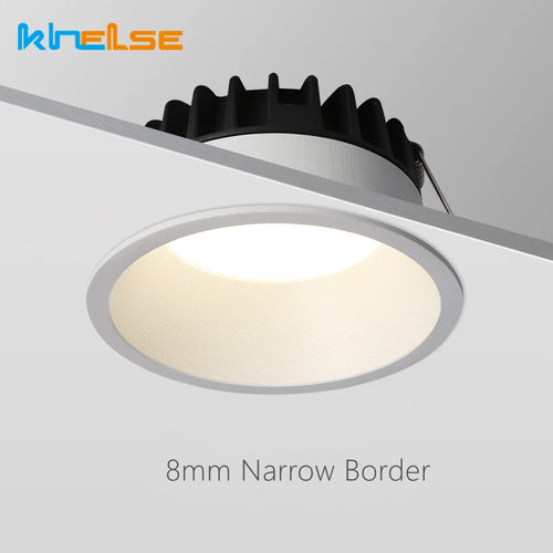 plafonnier led dimmable encastré pour éclairage intérieur design moderne