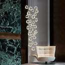 Lustre en cristal de décoration de maison moderne